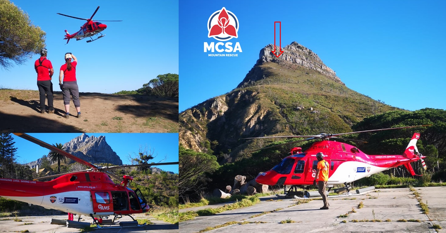 Tourist rescued – Lions Head