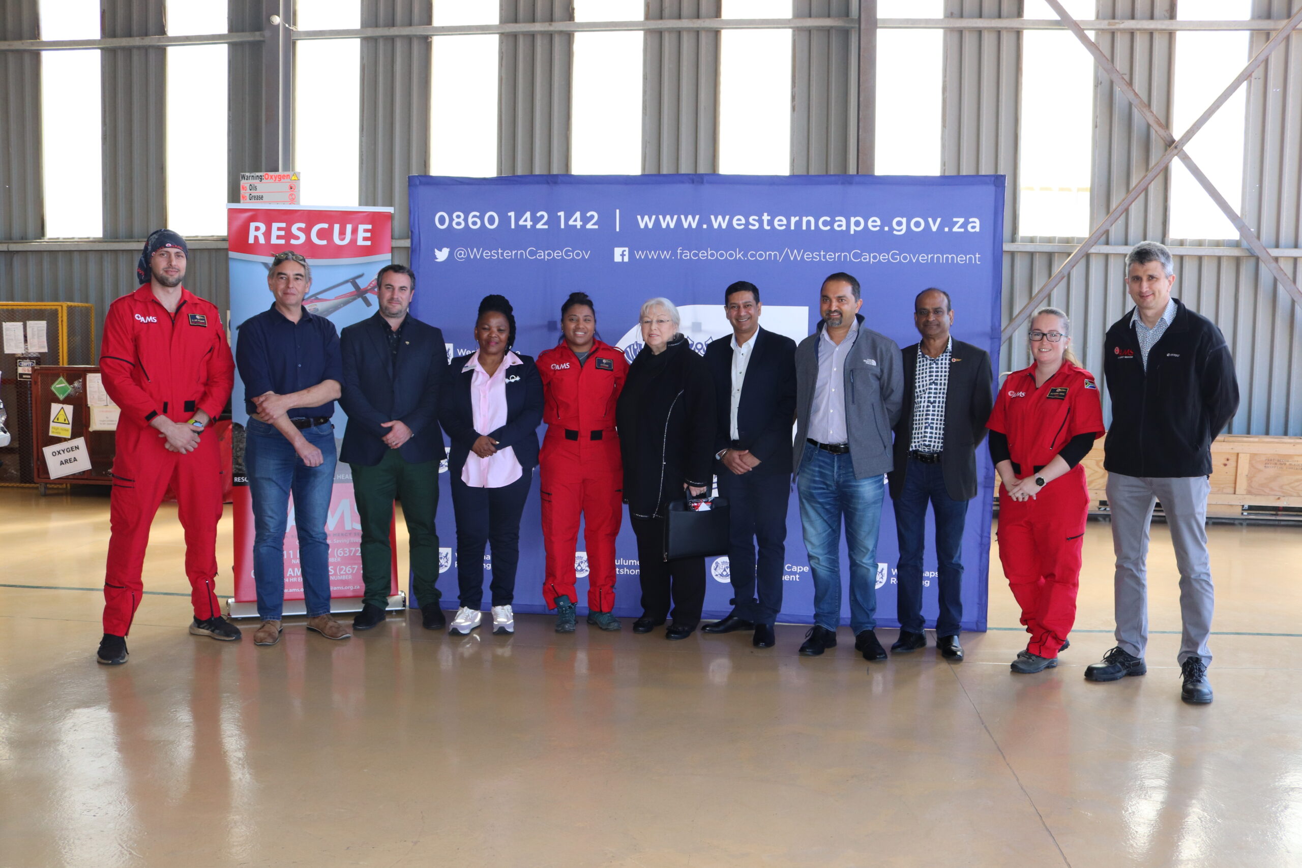 Visit by Western Cape MEC for Health & Wellness
