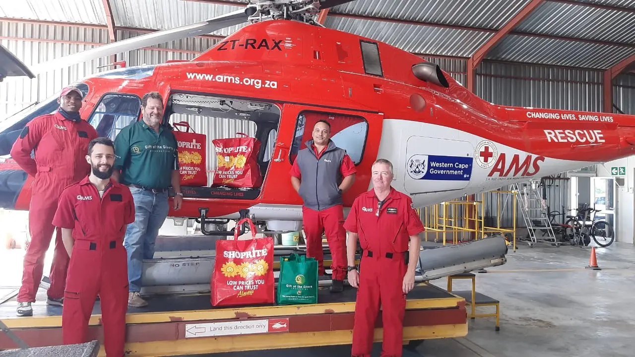 Oudtshoorn Rescue Helicopter provides much-needed assistance to remote areas in the Klein Karoo