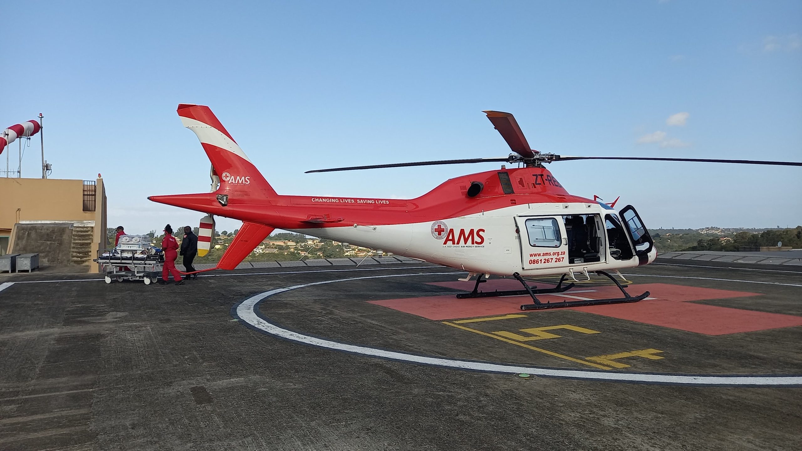 Mercy Wing 5 Airlifts Infant for Specialist Medical Care