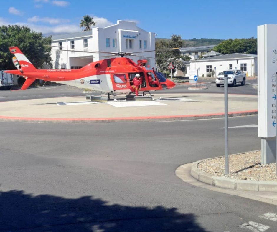 Mountain Biker Rescued in Stellenbosch